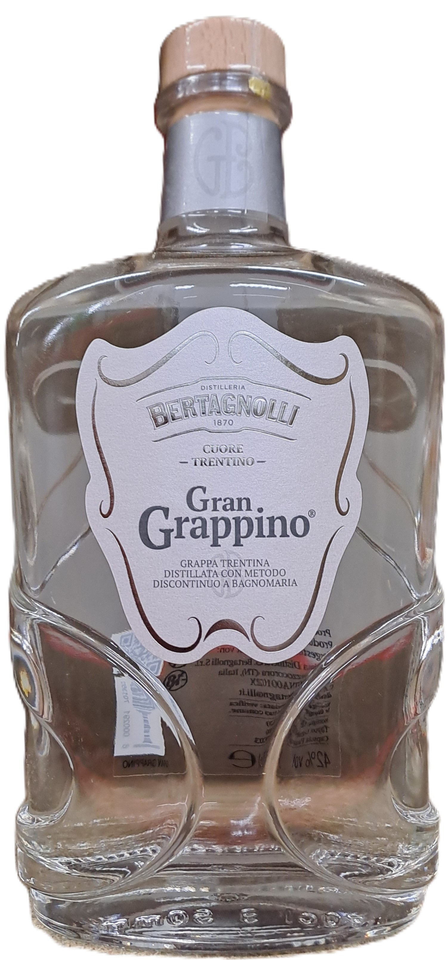 Bertagnolli Grappa Gran Grappino Bianco