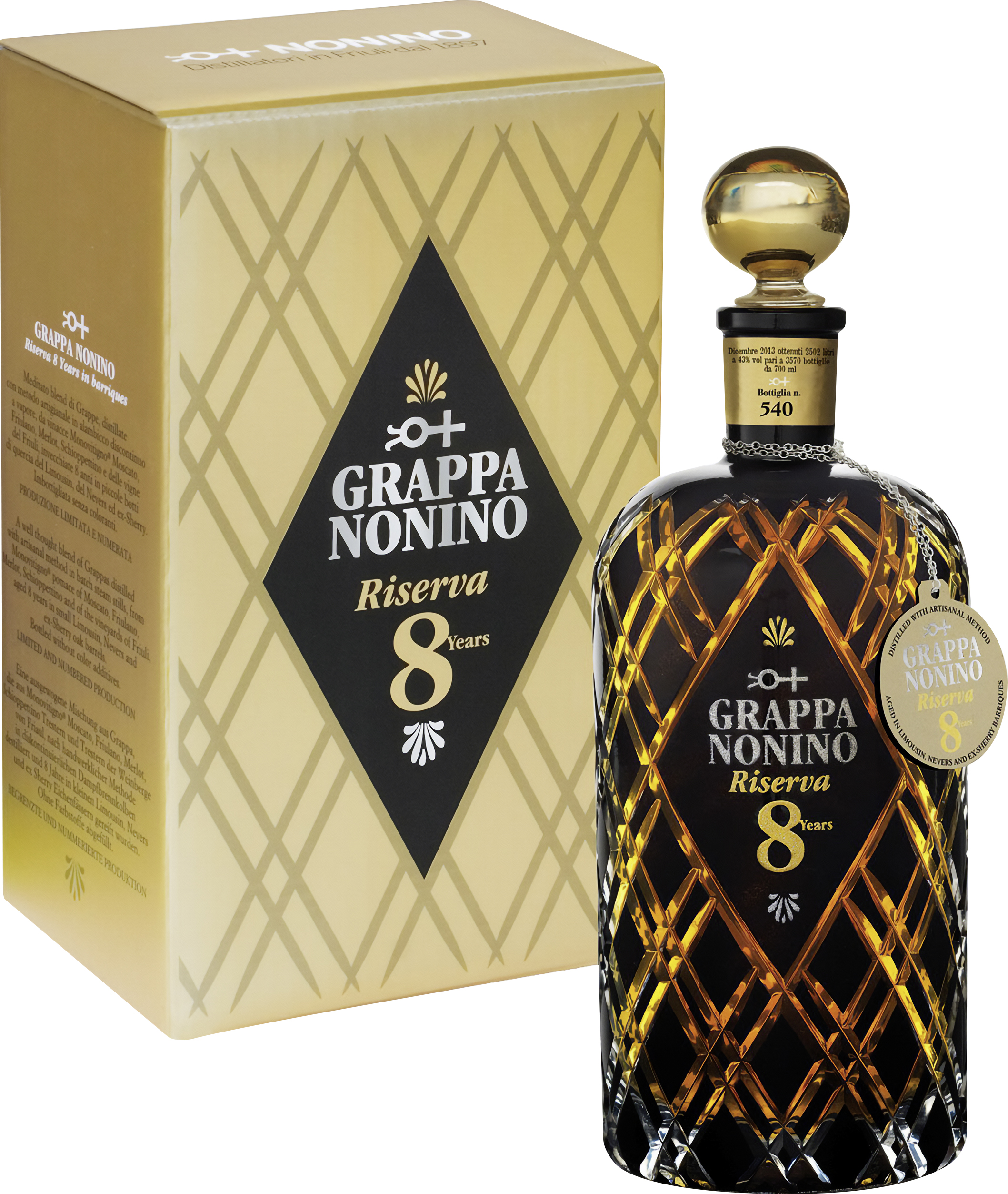 Nonino Grappa Riserva 8 Jahre