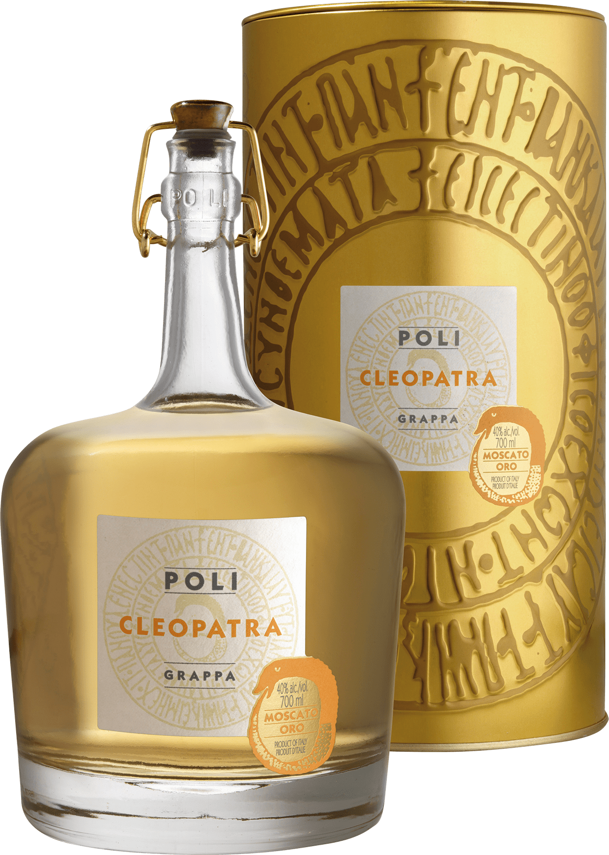 Jacopo Poli Grappa Cleopatra Moscato Oro