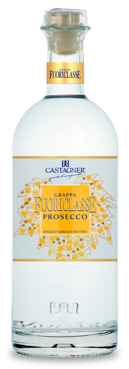 Köstlichalkoholisches - Castagner Grappa Fuoriclasse Prosecco 0,7 l - Onlineshop Grappashop.de