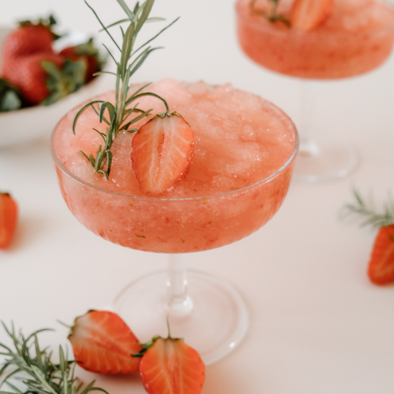 Frozen Grappa Sour mit Erdbeeren | Grappashop