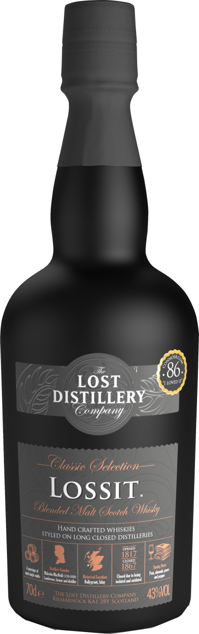 Köstlichalkoholisches - Lost Distillery Whisky Lossit 0,7 l - Onlineshop Grappashop.de