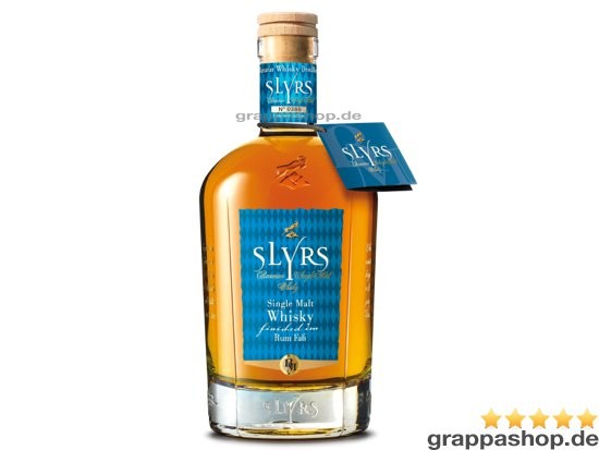 Slyrs - Single Malt Whisky gefinished im Rum-Fass 0,7 l